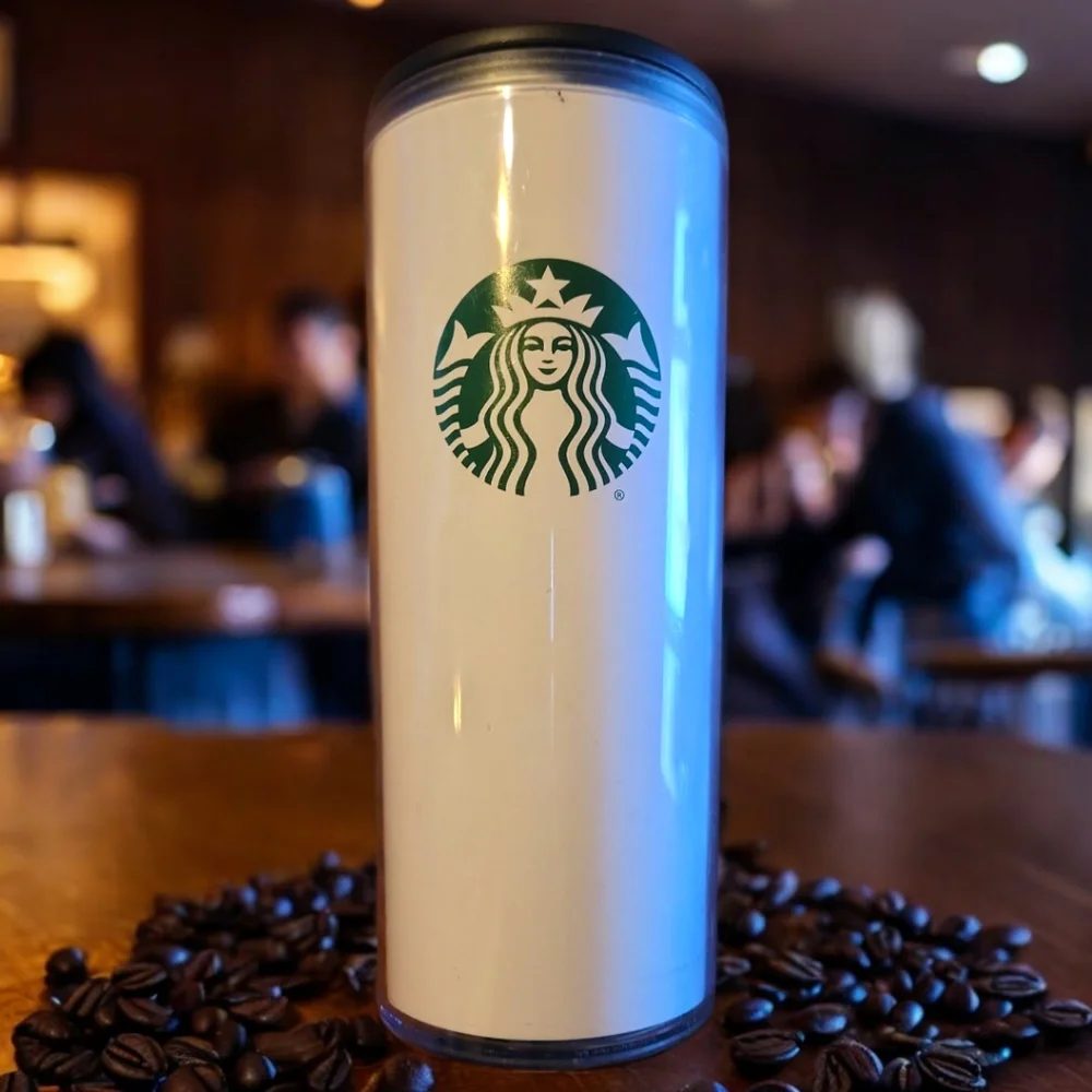 2017 Starbucks 16 Oz Double Walled Insulated Green Mermaid Coffee Tumbler Cup